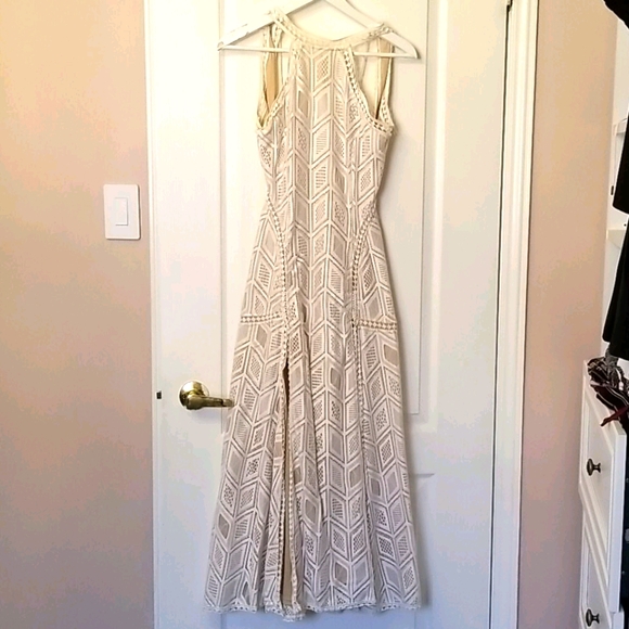 None Dresses & Skirts - Used laces backless maxi dress
